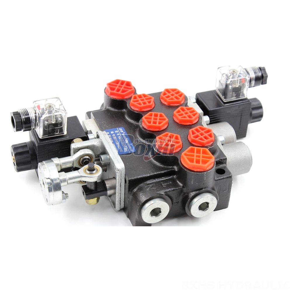 P40 Solenoid & Joystick 3 Spool Monoblock Valve: OEM & ODM Services Available detail image